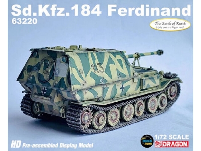 Sd.Kfz.184 Ferdinand S.Pz.Jg.Abt.653 - Kursk 1943 - Version 2 - zdjęcie 5