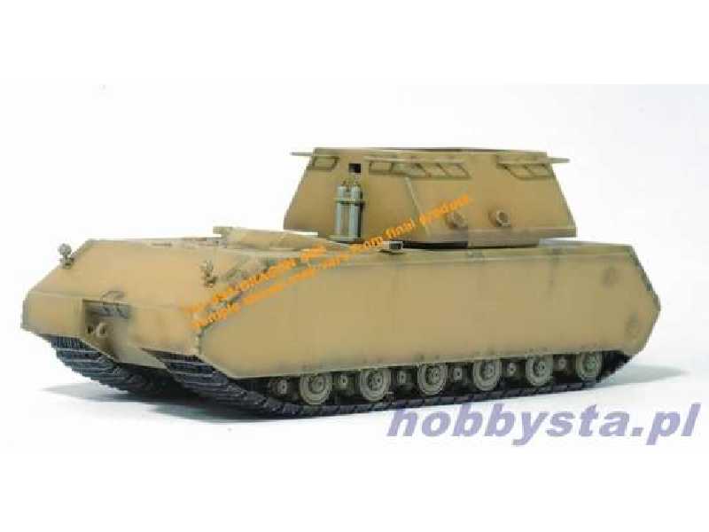 German Super Heavy Tank M.U.T. Maus - porysowana gablotka - zdjęcie 1