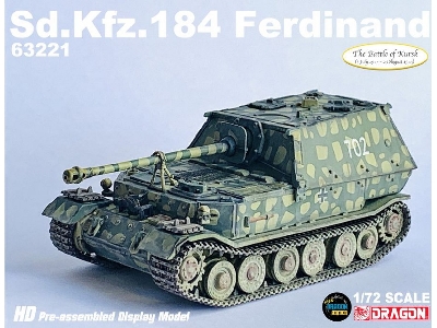 Sd.Kfz.184 Ferdinand S.Pz.Jg.Abt.654 - Kursk 1943 - zdjęcie 2