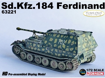 Sd.Kfz.184 Ferdinand S.Pz.Jg.Abt.654 - Kursk 1943 - zdjęcie 3