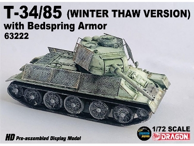 T-34/85 With Bedspring Armor (Winter Thaw Version) - zdjęcie 1
