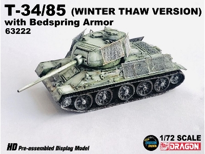 T-34/85 With Bedspring Armor (Winter Thaw Version) - zdjęcie 3