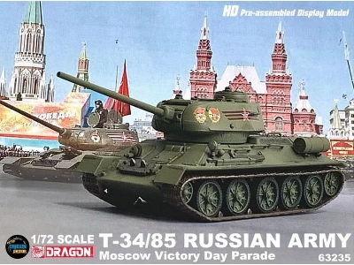 T-34/85 - Russian Army Moscow Victory Parade - zdjęcie 1