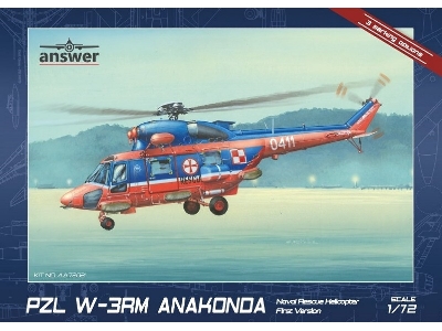 Pzl W-3rm Anakonda Naval Rescue Helicotper First Version - zdjęcie 1