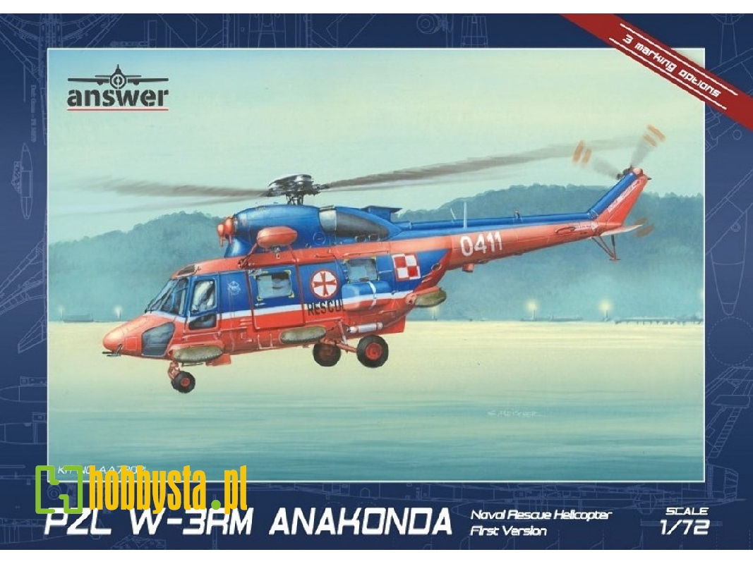 Pzl W-3rm Anakonda Naval Rescue Helicotper First Version - zdjęcie 1 Pzl W-3rm Anakonda Naval Rescue Helicotper First Version - zdjęcie 1