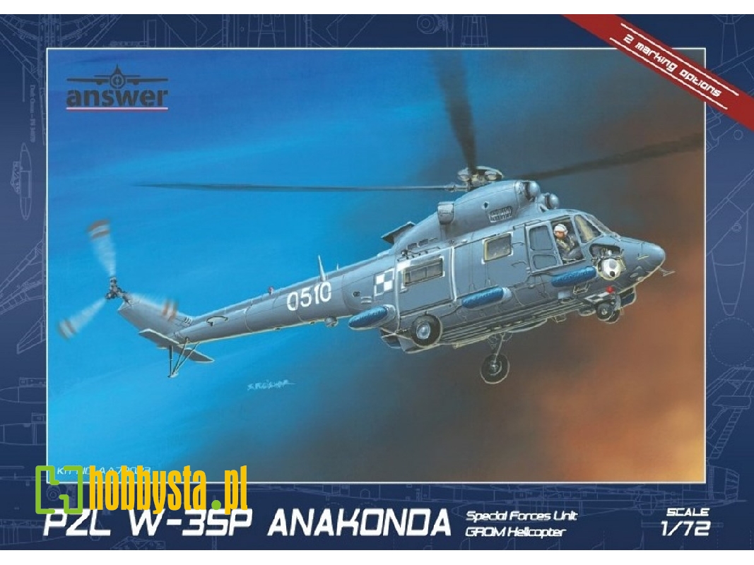 Pzl W-3sp Anakonda Special Forces Unit Grom Helicopter - zdjęcie 1 Pzl W-3sp Anakonda Special Forces Unit Grom Helicopter - zdjęcie 1