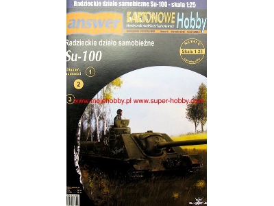 Radzieckie dziaĹ‚o samobieĹĽne Su-100 - zdjÄ™cie 1