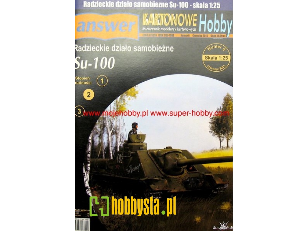 Radzieckie działo samobieżne Su-100 - zdjęcie 1 Radzieckie działo samobieżne Su-100 - zdjęcie 1