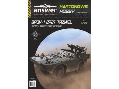 Brdm-1 2p27 Trzmiel - Wyrzutnia Pocisków Przeciwpancernych - zdjęcie 1