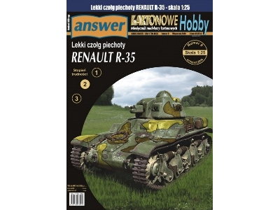 Lekki Czołg Piechoty Renault R-35 - zdjęcie 1