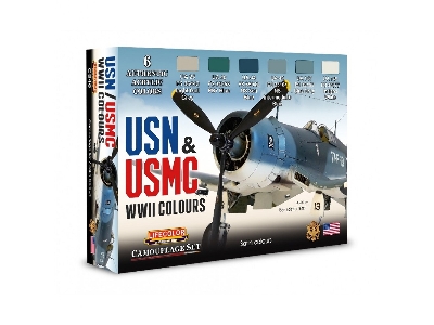 Cs46 - Us Navy & Usmc Wwii Aircrafts Colors - zdjęcie 1