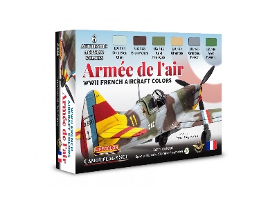 Cs56 - Armee De L'air Wwii - French Aircraft Colors - zdjęcie 1
