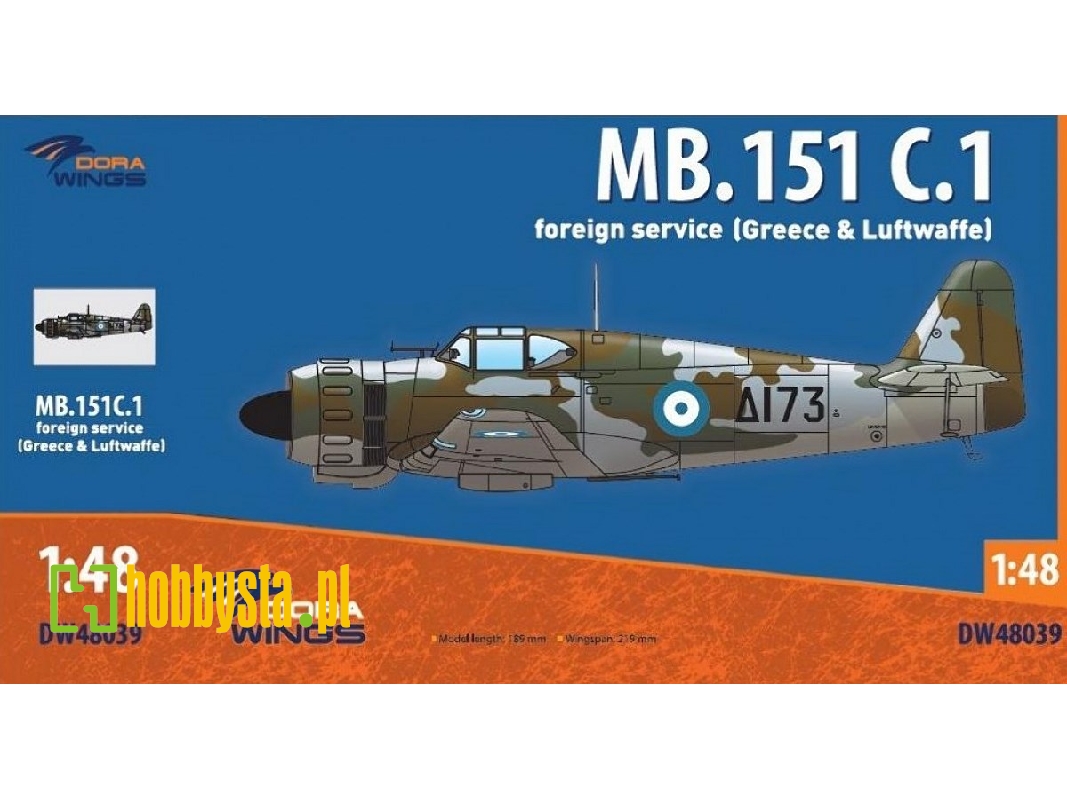 Mb.151 C.1 Foreign Service (Greece & Luftwaffe) - zdjęcie 1