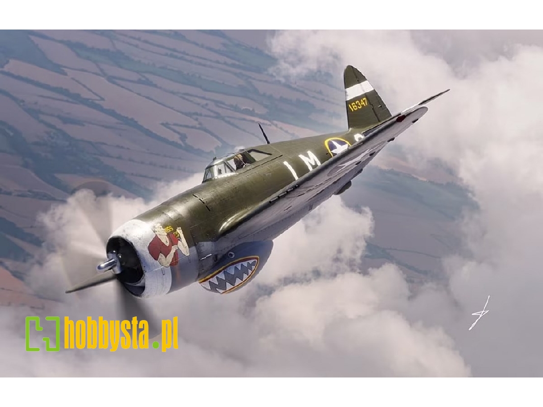 Republic P-47 C Thunderbolt With Ferry Tank - zdjęcie 1 Republic P-47 C Thunderbolt With Ferry Tank - zdjęcie 1