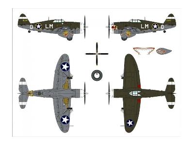 Republic P-47 C Thunderbolt With Ferry Tank - zdjęcie 8