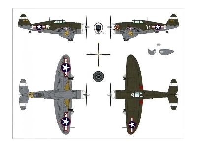 Republic P-47 C Thunderbolt With Ferry Tank - zdjęcie 9