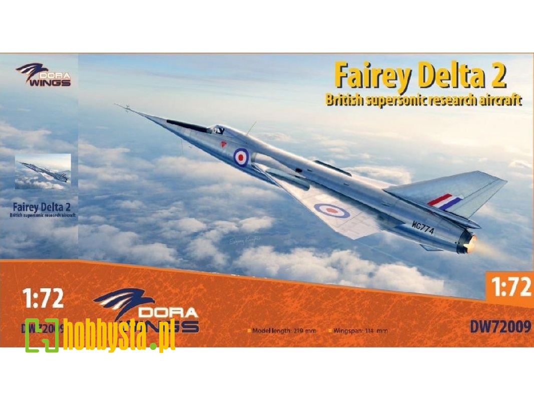Fairey Delta 2 British Supersonic Research Aircraft - zdjęcie 1 Fairey Delta 2 British Supersonic Research Aircraft - zdjęcie 1