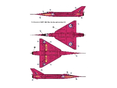 Fairey Delta 2 British Supersonic Research Aircraft - zdjęcie 3