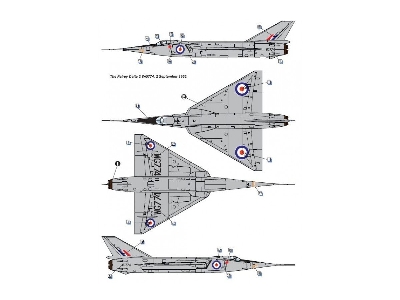 Fairey Delta 2 British Supersonic Research Aircraft - zdjęcie 7