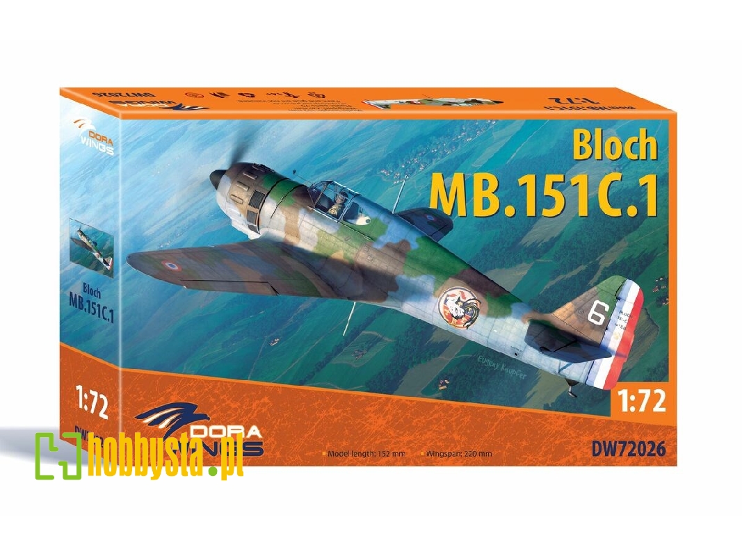 Bloch Mb.151 C.1 - zdjęcie 1 Bloch Mb.151 C.1 - zdjęcie 1
