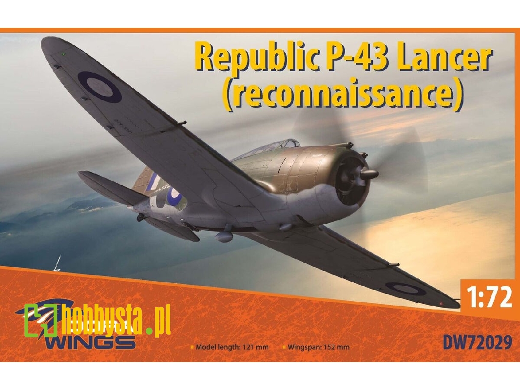 Republic P-43 Lancer (Reconnaissance) - zdjęcie 1 Republic P-43 Lancer (Reconnaissance) - zdjęcie 1