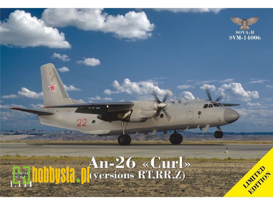 An-26 Curl (Versions Rt, Rr, Z) - zdjęcie 1 An-26 Curl (Versions Rt, Rr, Z) - zdjęcie 1