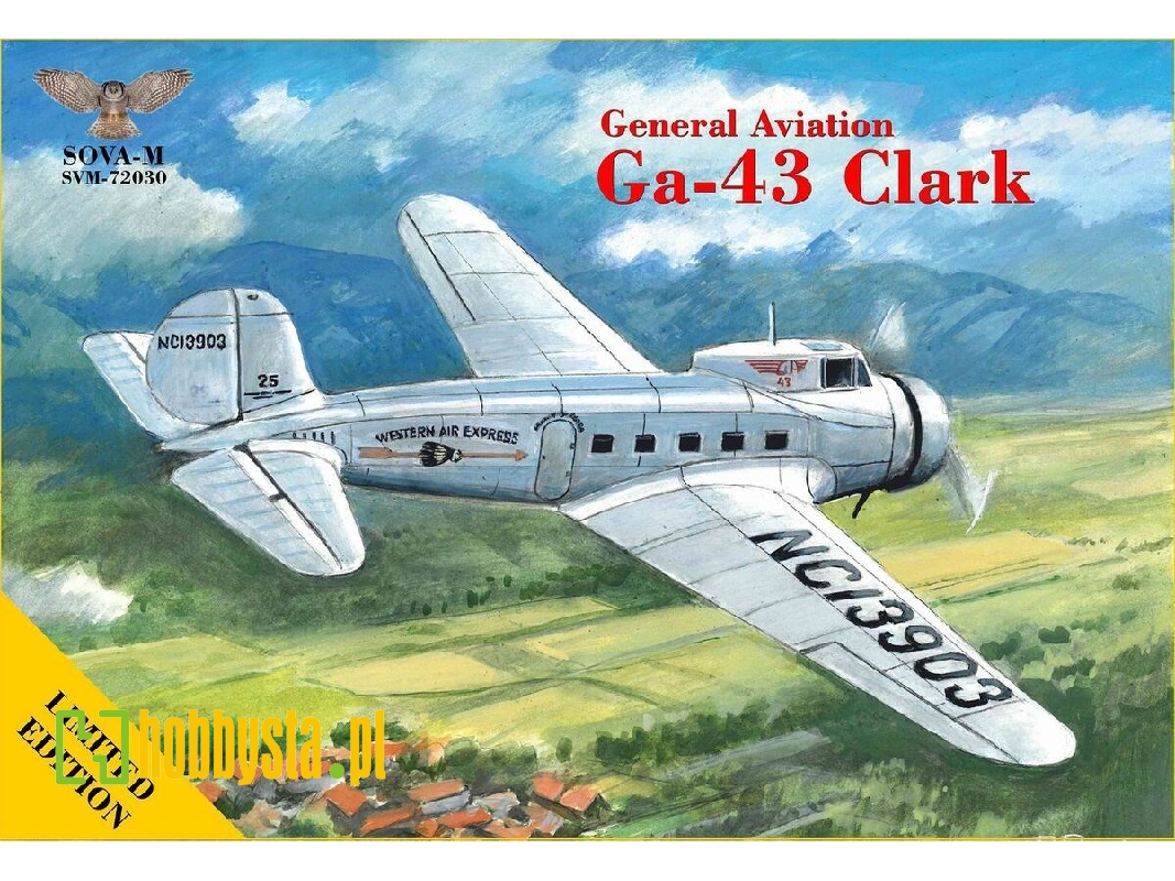 General Aviation Ga-43 Clark Western Air Express - zdjęcie 1 General Aviation Ga-43 Clark Western Air Express - zdjęcie 1