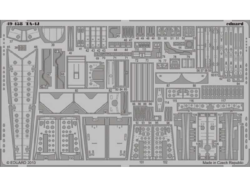 TA-4J S. A. 1/48 - Hasegawa - blaszki - zdjęcie 1 TA-4J S. A. 1/48 - Hasegawa - blaszki - zdjęcie 1