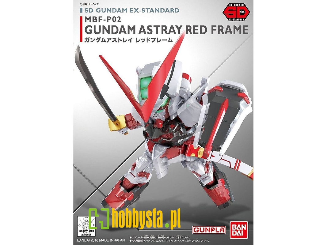 Mbf-p02 Gundam Astray Red Frame - zdjęcie 1