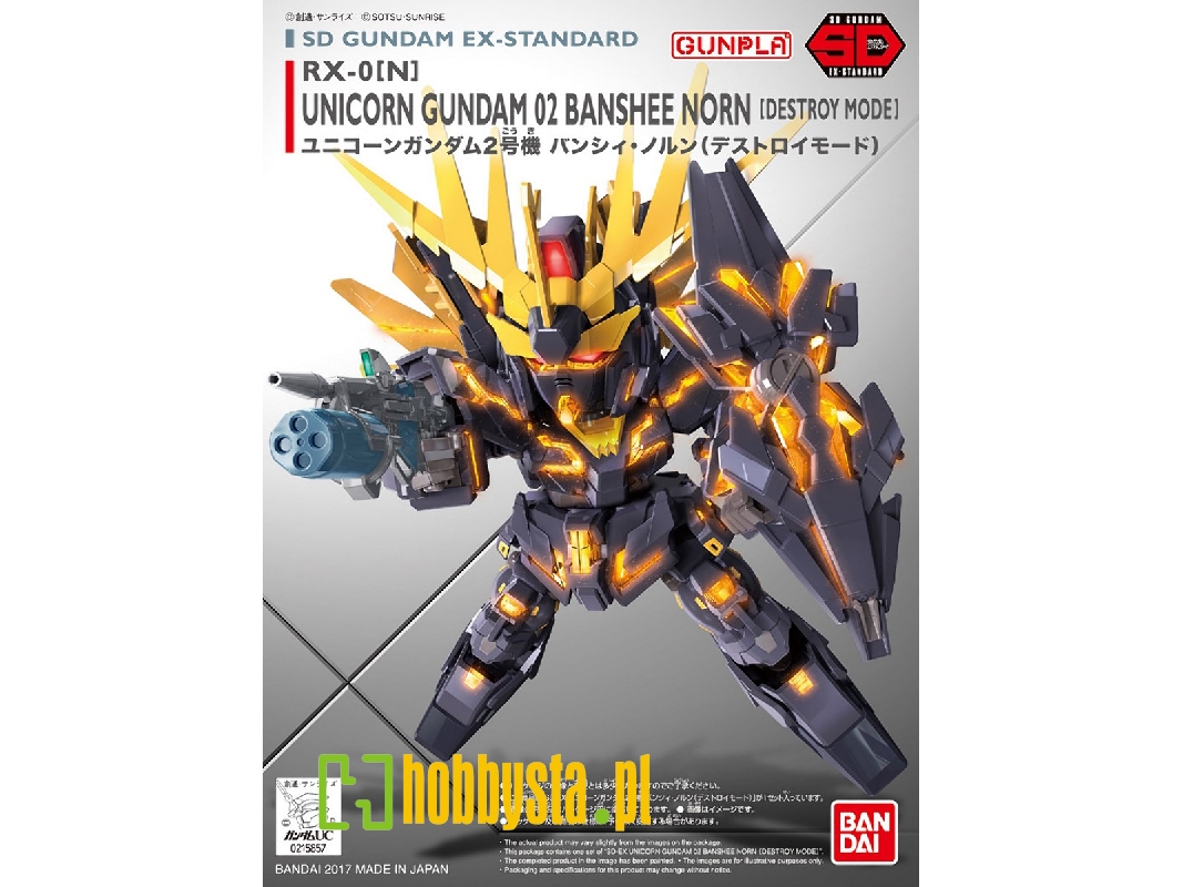 Rx-0[n] Unicorn Gundam 02 Banshee Norn (Destroy Mode) - zdjęcie 1