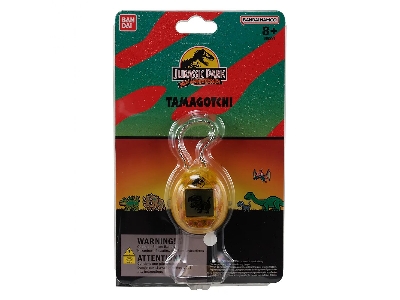 Tamagotchi Nano - Jurassic Park 30th Anniversary - Dinosaur Amber Ver. - zdjęcie 2