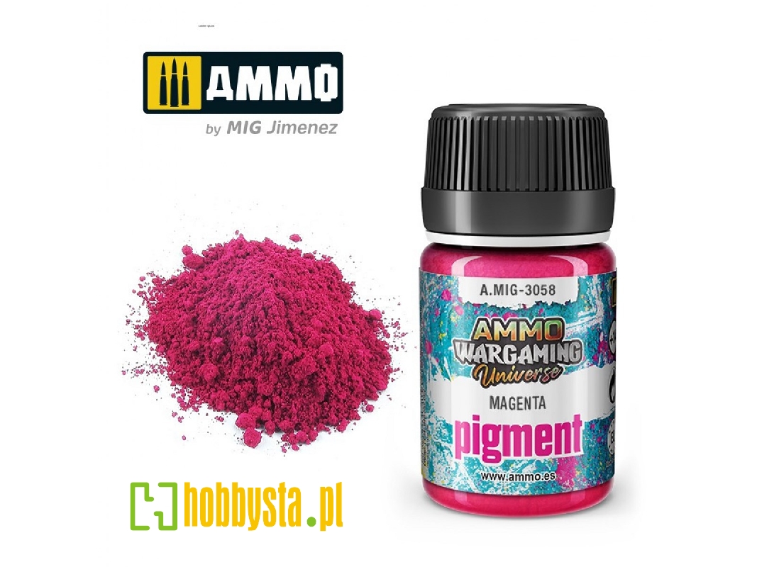 3058 Magenta Pigment - zdjęcie 1 3058 Magenta Pigment - zdjęcie 1