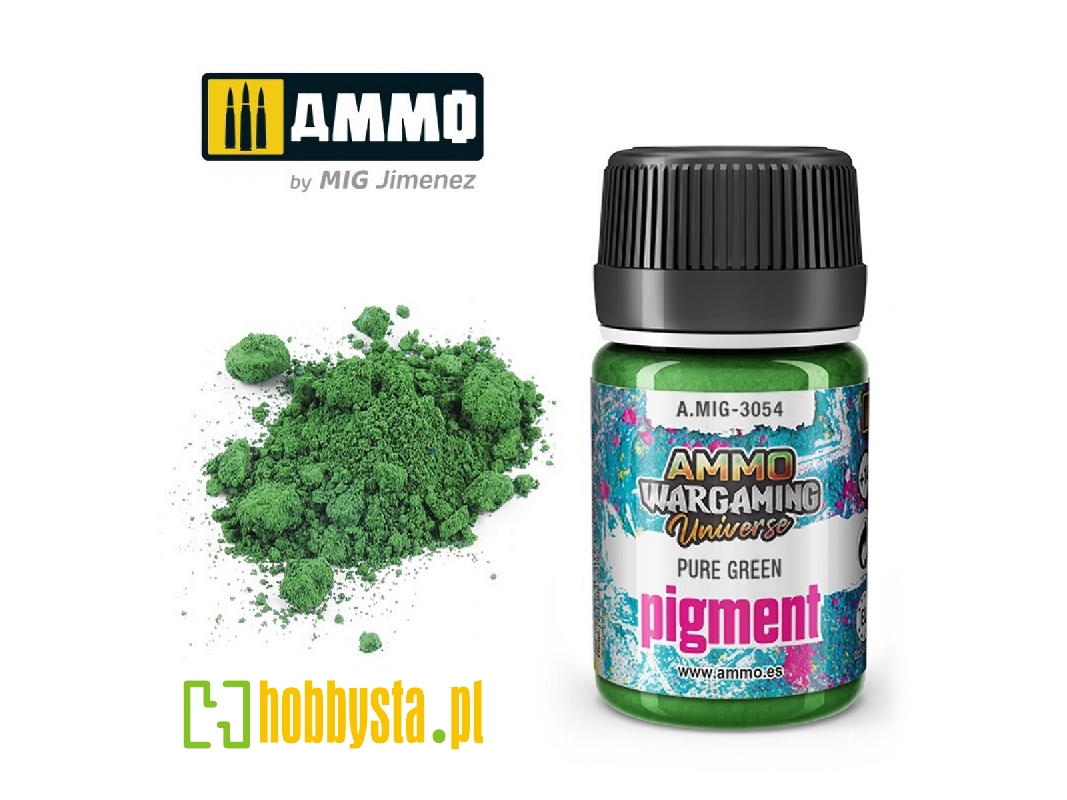 3054 Pure Green Pigment - zdjęcie 1