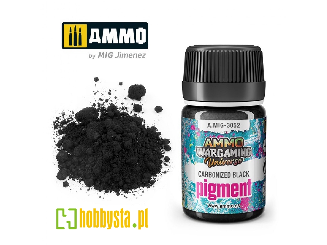 3052 Carbonized Black Pigment - zdjęcie 1