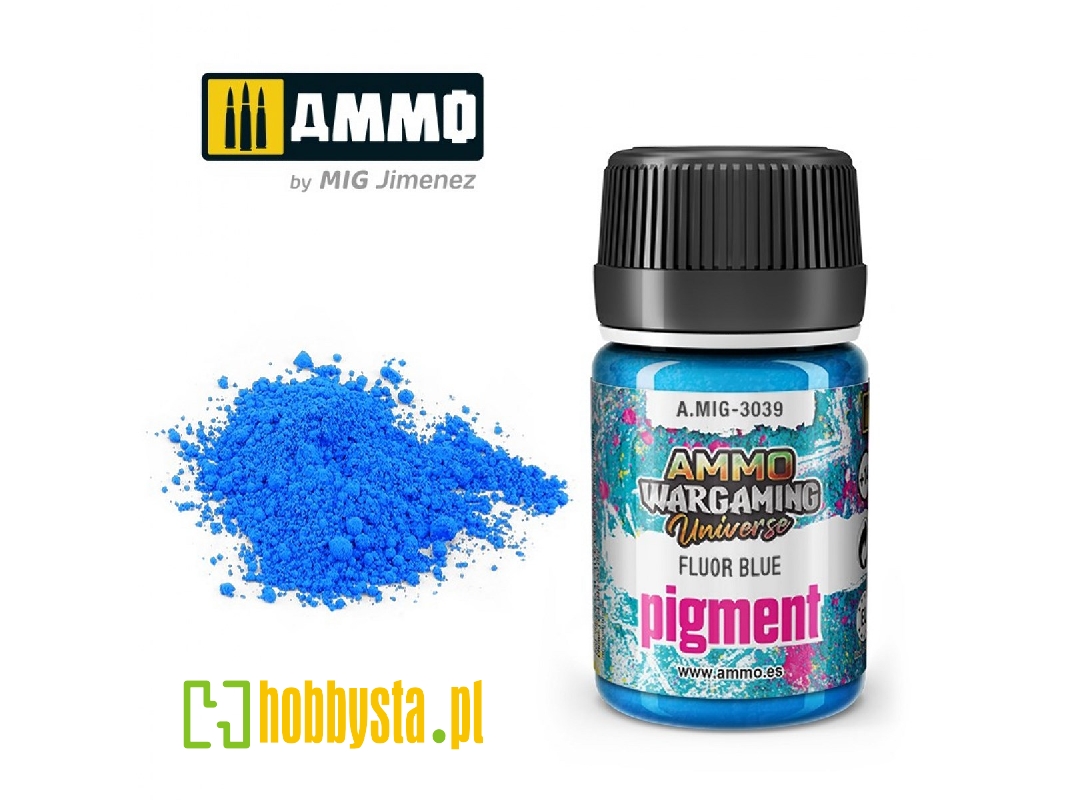 3039 Fluor Blue Pigment - zdjęcie 1