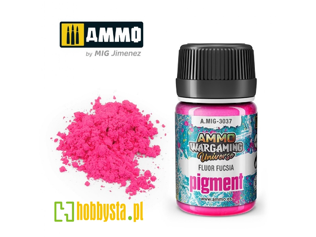 3037 Fluor Fucsia Pigment - zdjęcie 1