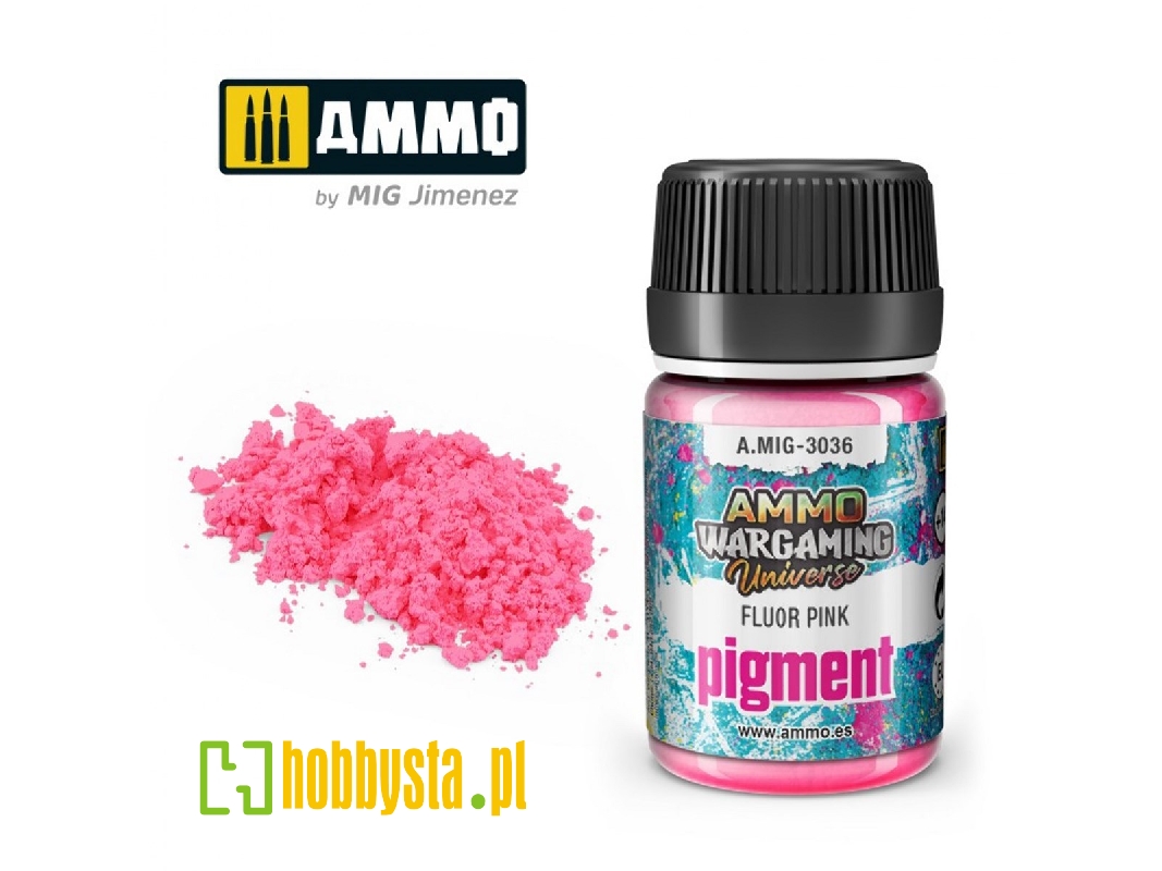 3036 Fluor Pink Pigment - zdjęcie 1