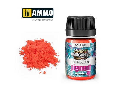 3035 Fluor Coral Red Pigment - zdjęcie 1