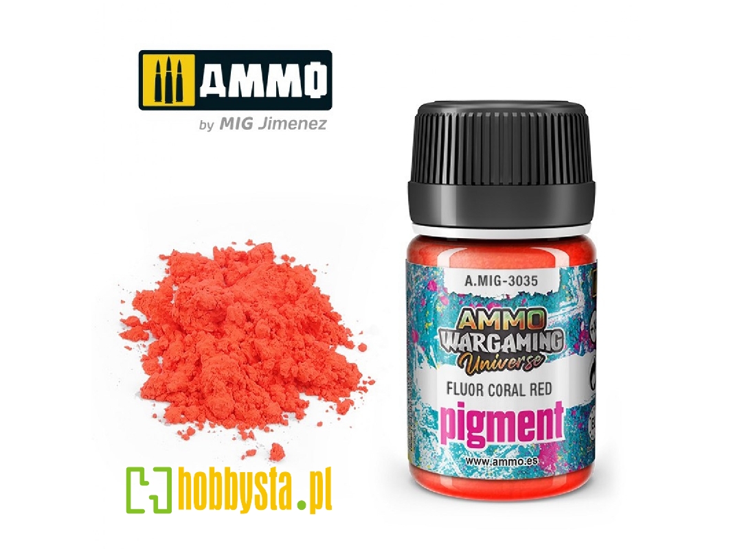 3035 Fluor Coral Red Pigment - zdjęcie 1 3035 Fluor Coral Red Pigment - zdjęcie 1