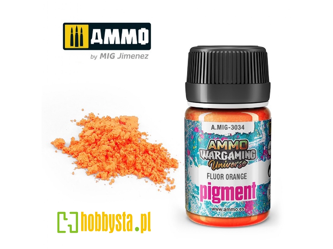 3034 Fluor Orange Pigment - zdjęcie 1 3034 Fluor Orange Pigment - zdjęcie 1