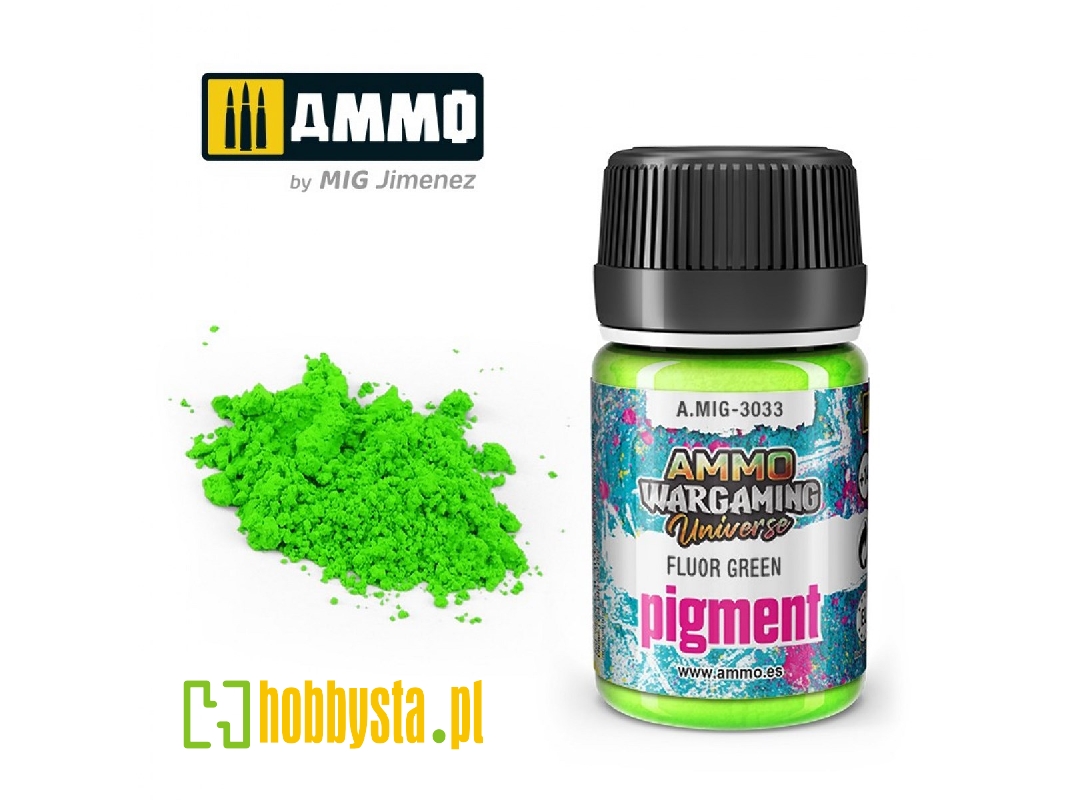 3033 Fluor Green Pigment - zdjęcie 1