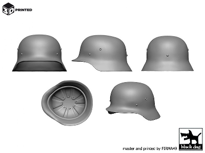 German Helmet M35/40 (2 Pcs) - zdjęcie 1