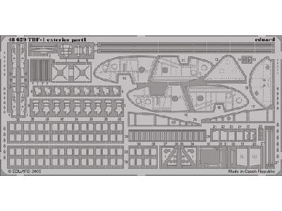  TBF-1 exterior 1/48 - Hobby Boss - blaszki - zdjęcie 1