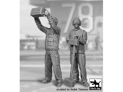 Us Aircraft Carrier Deck Crew Set No.3 - zdjęcie 1