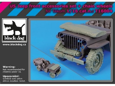 Us Jeep - Front Accessories Set & Chain Wheels - zdjęcie 6