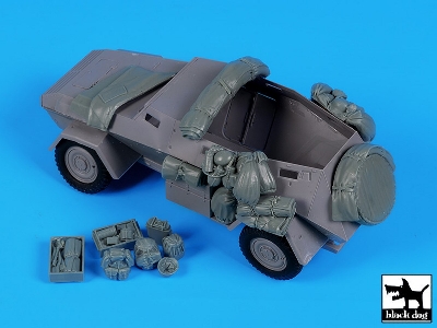 Sd.Kfz 247 Ausf B - Accessories Set (For Icm Kits) - zdjęcie 3