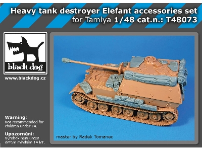 Heavy Tank Destroyer Elefant - Accessories Set (For Tamiya Kits) - zdjęcie 8