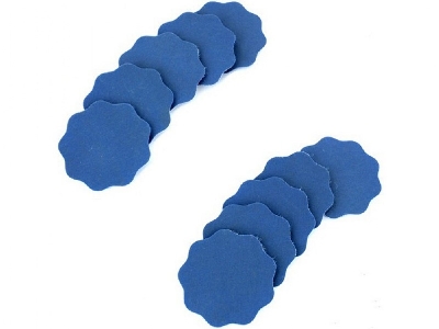 Superfine Scalloped 2000 Grit Pads (Velcro) 32 Mm (10 Pcs) - zdjęcie 1