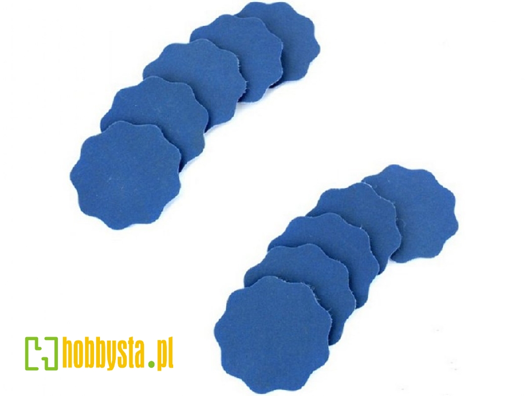 Superfine Scalloped 2000 Grit Pads (Velcro) 32 Mm (10 Pcs) - zdjęcie 1