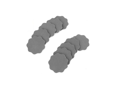 Superfine Scalloped 2500 Grit Pads (Velcro) 32 Mm (10 Pcs) - zdjęcie 1